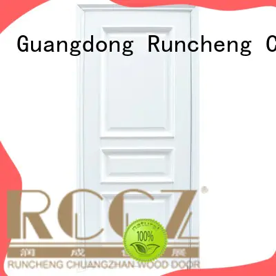 Runcheng Chuangzhan interior solid composite wooden door manufacturers for villas