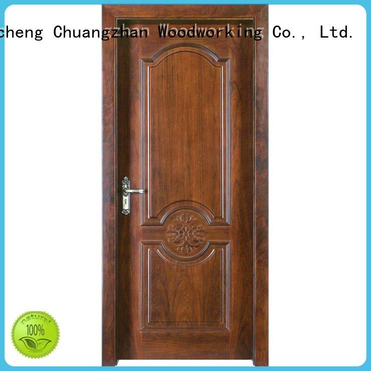 Runcheng Woodworking Brand modern door solid wood bedroom composite door composited solid