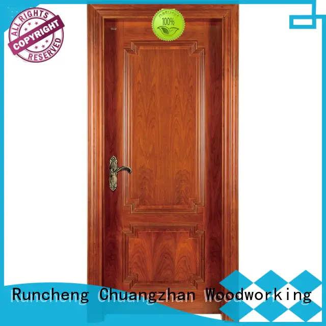 Runcheng Chuangzhan wooden wood composite front doors for business for indoor