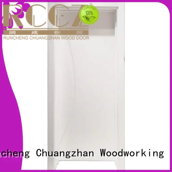 Runcheng Chuangzhan eco-friendly solid mdf interior doors manufacturers for offices
