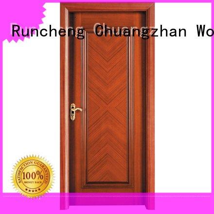 composited x019 x035 ck010 Runcheng Woodworking solid wood composite doors