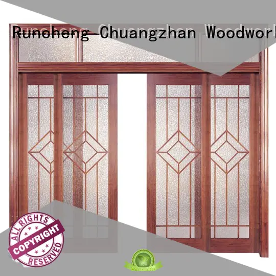 Runcheng Chuangzhan Latest wooden moulded doors suppliers for hotels