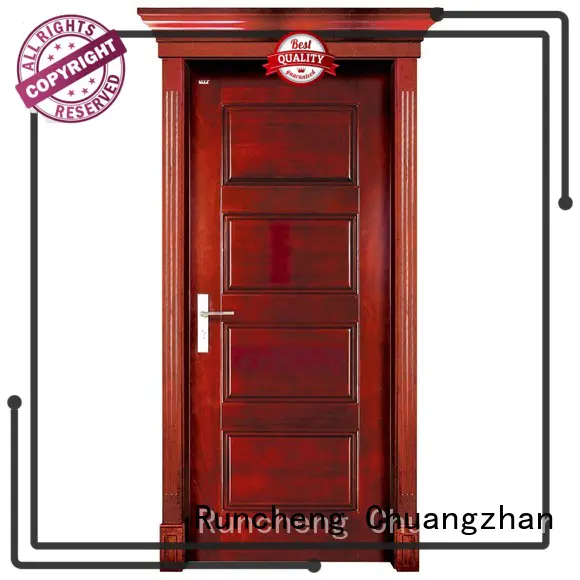 High-quality small wooden door wooden company for indoor