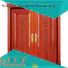 eco-friendly double door design in wood design supplier for villas