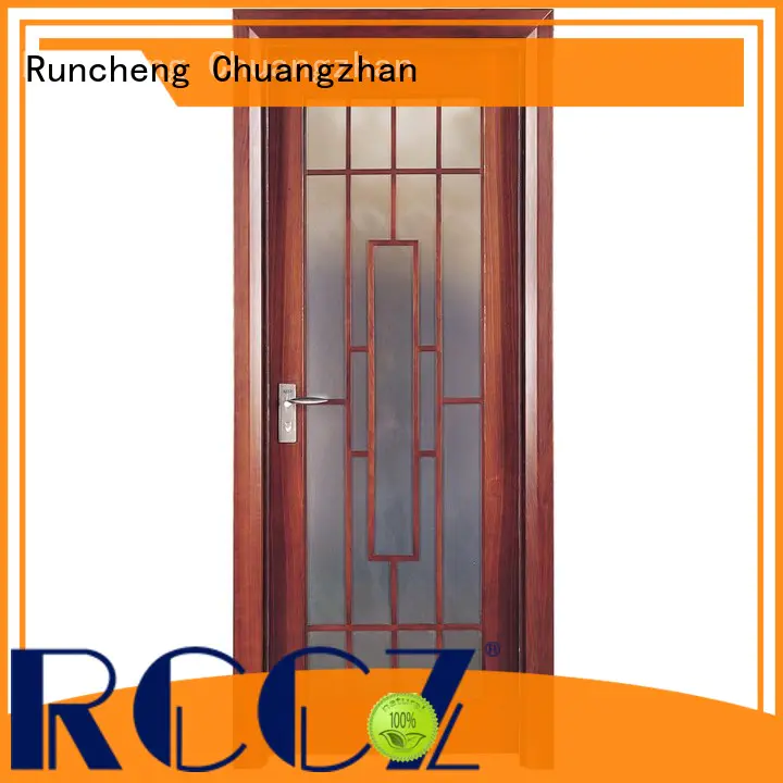 Runcheng Chuangzhan design rosewood composite door manufacturers for offices