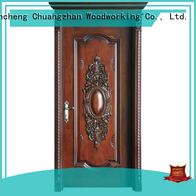 Runcheng Woodworking solid wood bedroom composite door gk011 ck010 x035