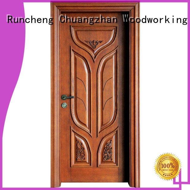 s017 x036 solid wood bedroom composite door Runcheng Woodworking