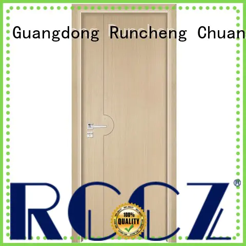 Runcheng Chuangzhan interior solid composite wooden door Suppliers for villas