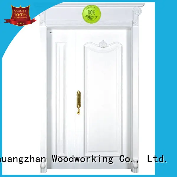 Latest hardwood double doors composited factory for hotels