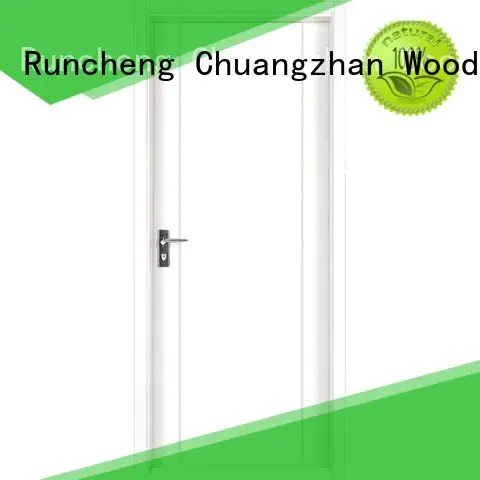 internal white mdf composited wooden door internal mdf interior doors Runcheng Woodworking Brand