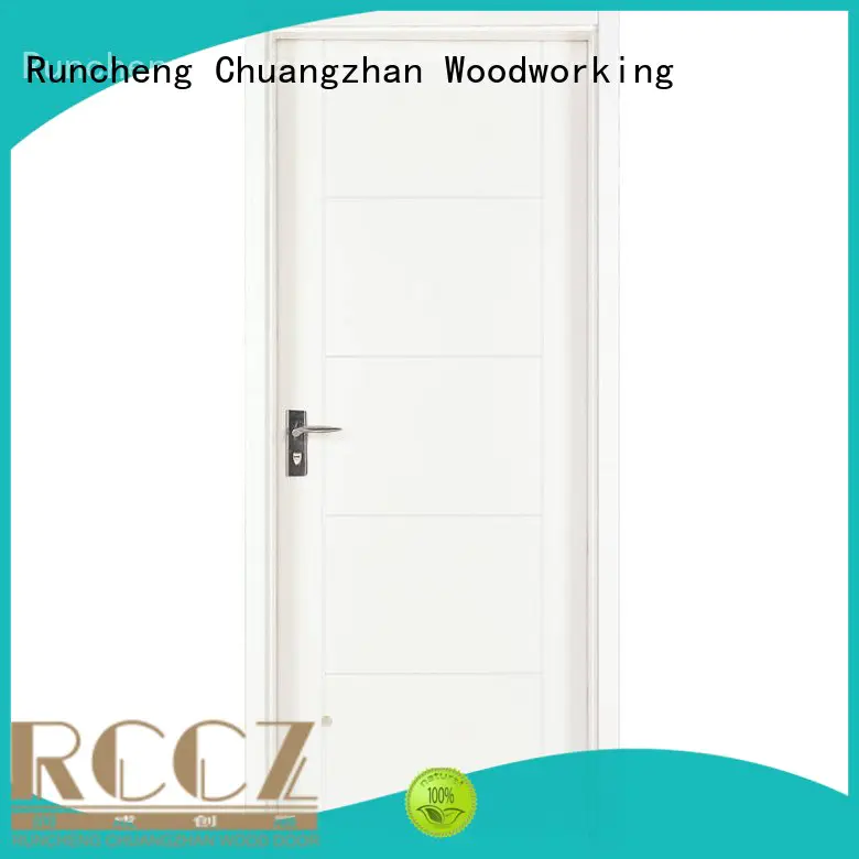 eco-friendly solid mdf interior doors white manufacturers for hotels