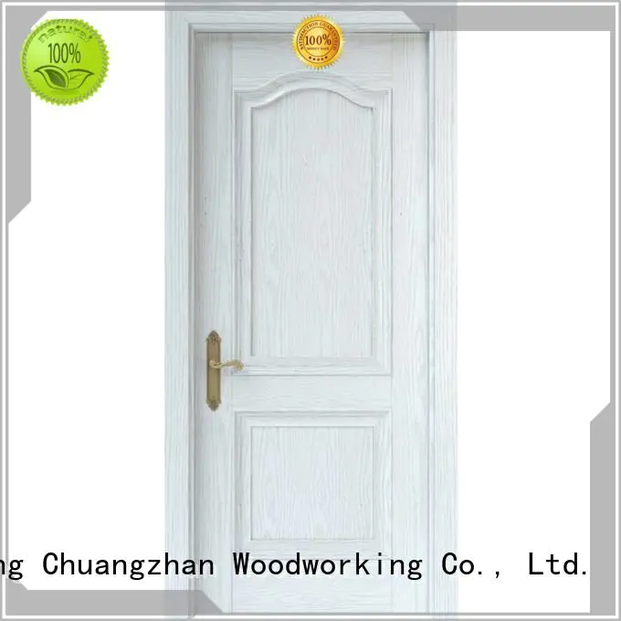Runcheng Woodworking Brand mdf composited internal white mdf composited wooden door