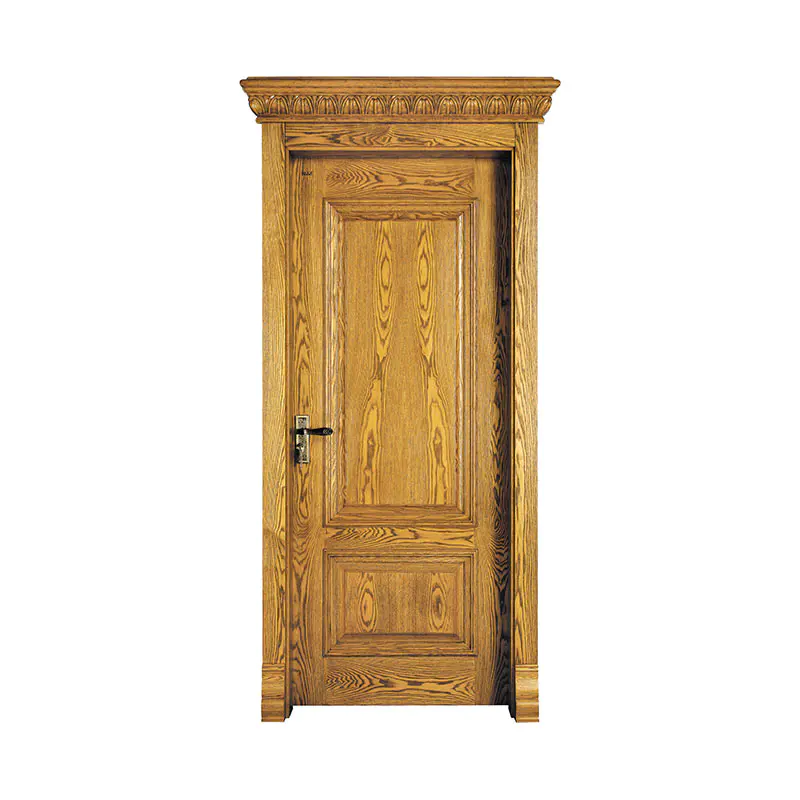 Antiquity design Golden Teak exterior wood door X053