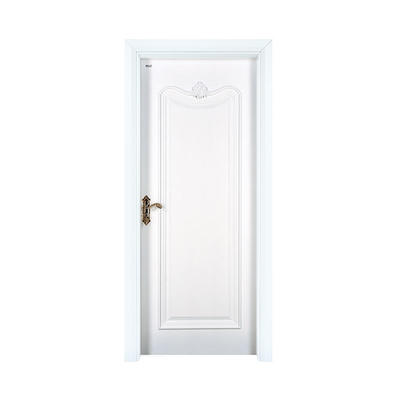 Classic design white  Oak exterior wood door X037