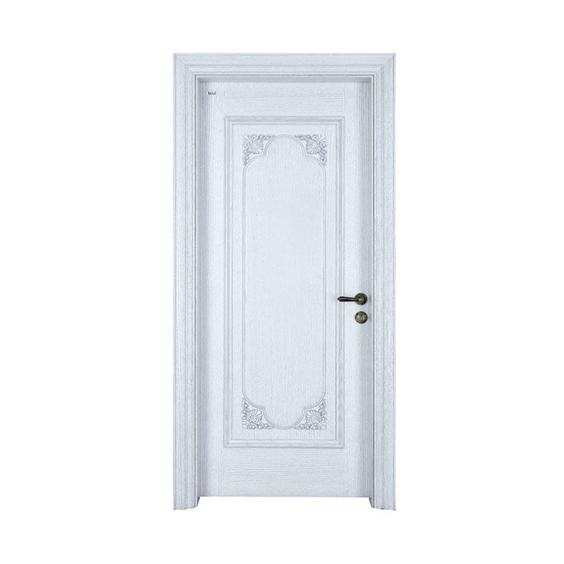 Antiquity design white  Oak wood exterior door Y003
