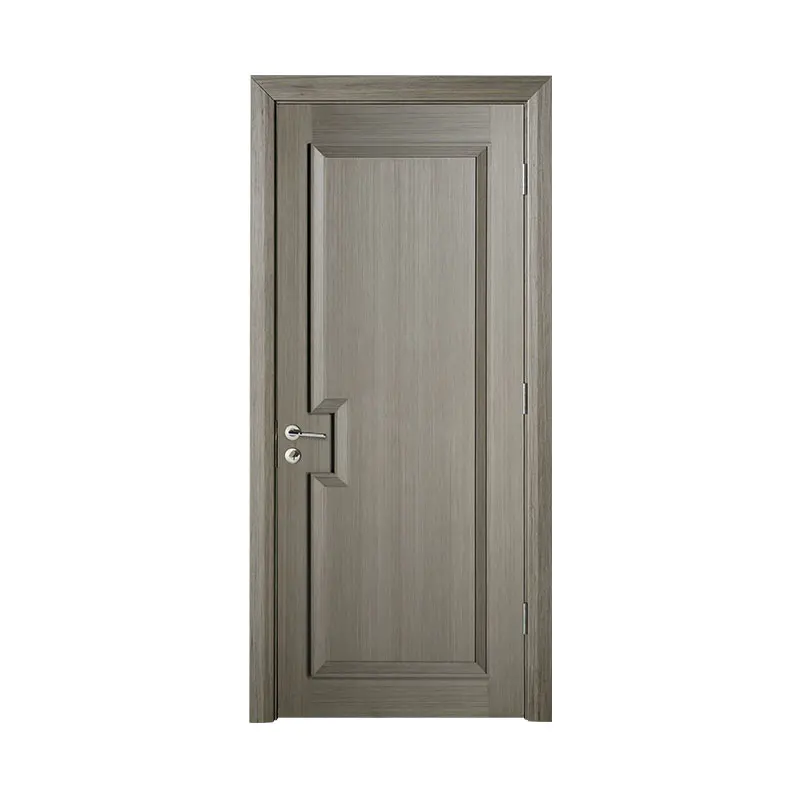 Latest design residential Silver Pear wood door GK022