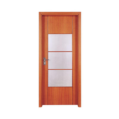 Simple design Cherry interior wood door PP003-3
