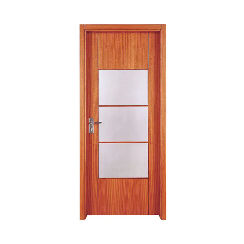 Simple design Cherry interior wood door PP003-3