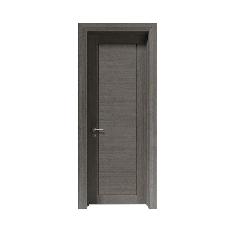Silver Pear simple style wood residential door PP059