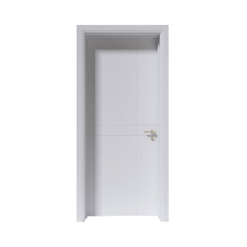 House simple style Smooth wood door PP054