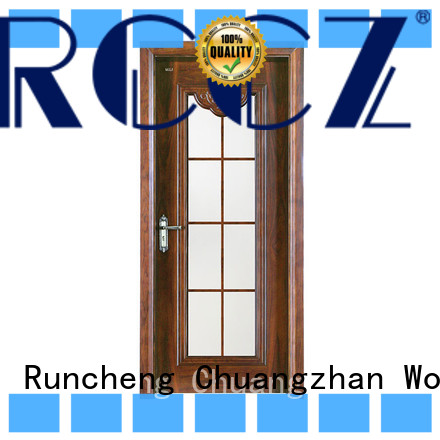 Runcheng Chuangzhan wooden double door Supply for hotels