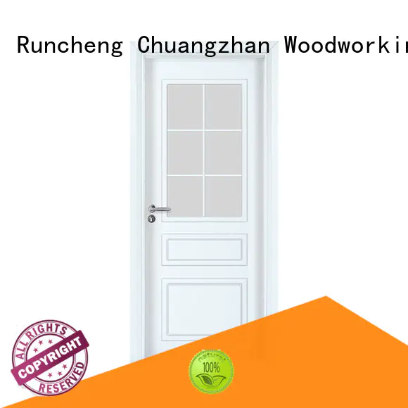 Runcheng Chuangzhan white painted internal doors manufacturers for offices