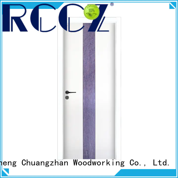 Runcheng Chuangzhan elegant white painted internal doors Supply for homes