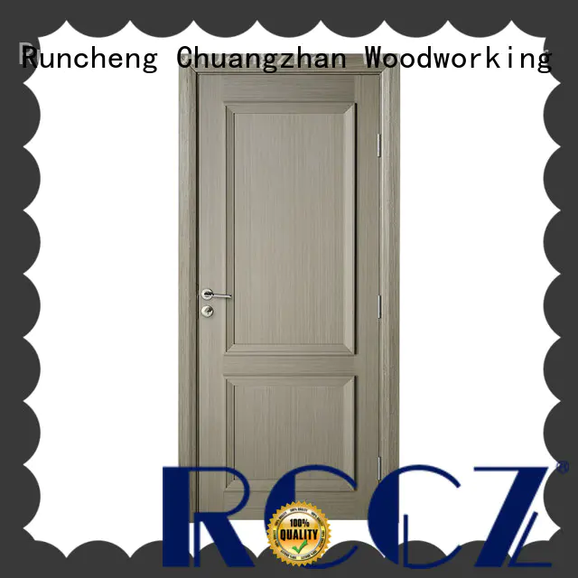 Runcheng Chuangzhan safe new wood door factory for homes