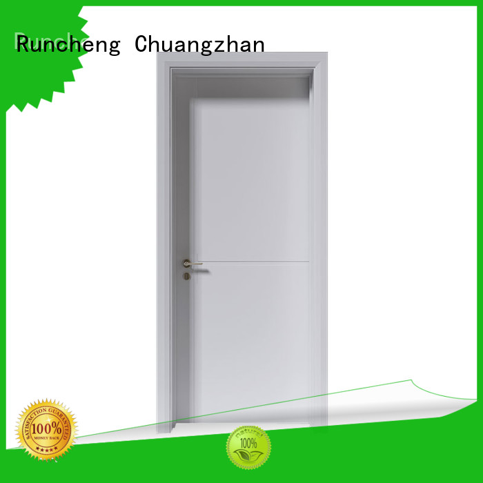 Runcheng Chuangzhan popular painting internal doors manufacturers for villas