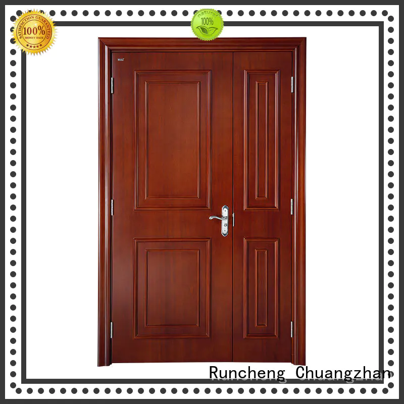 Runcheng Chuangzhan New solid wood doors manufacturers for villas