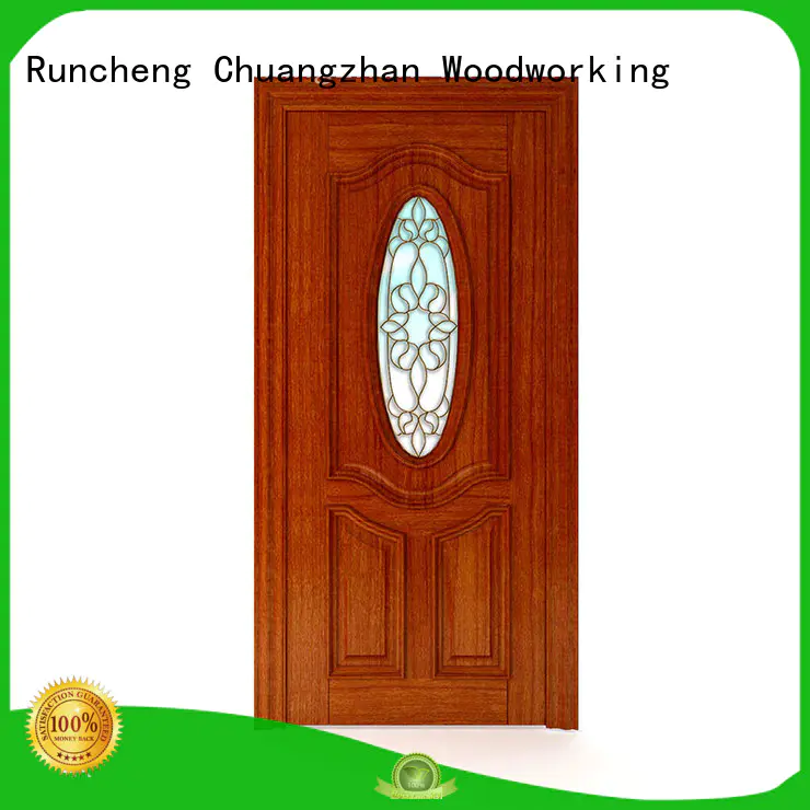 simple wooden door style for business for hotels