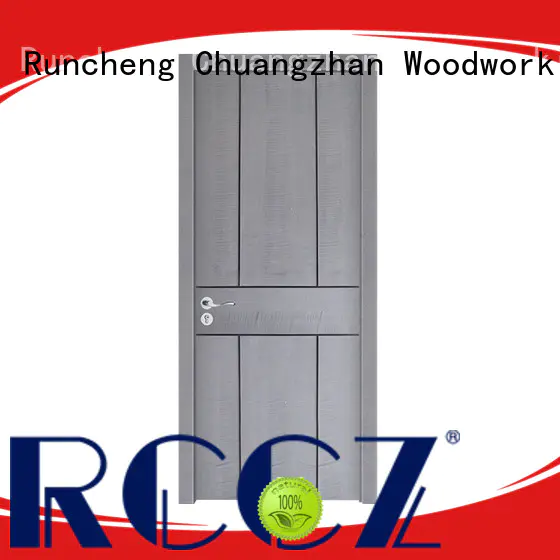 Runcheng Chuangzhan white internal wood doors suppliers for homes