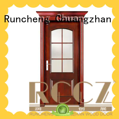 Runcheng Chuangzhan simple wooden door factory for offices