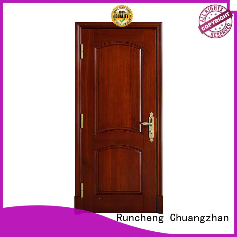 Runcheng Chuangzhan modern wood door Supply for villas
