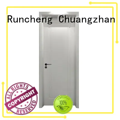 Runcheng Chuangzhan high-quality white painted internal doors manufacturers for indoor