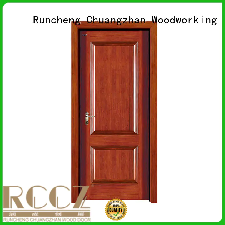 Runcheng Chuangzhan eco-friendly external wood doors Supply for offices