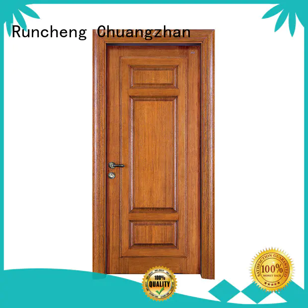 Runcheng Chuangzhan new wooden door for business for hotels