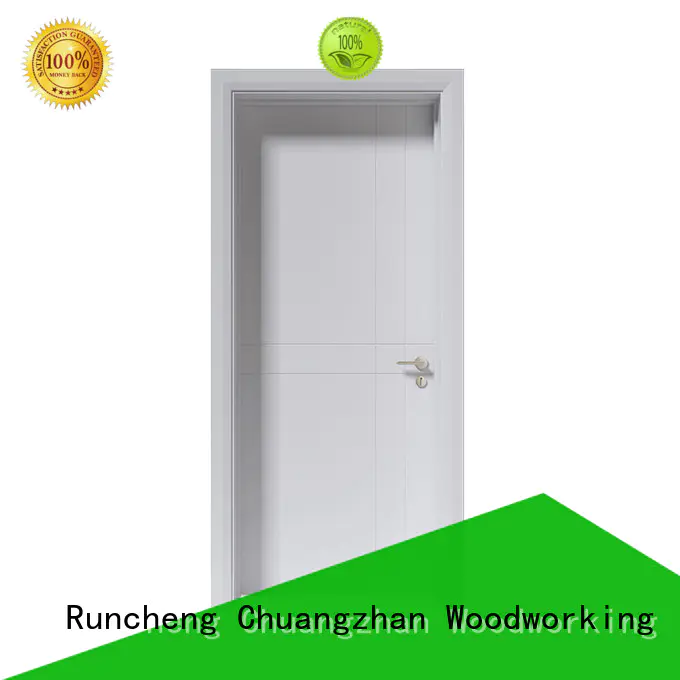 Runcheng Chuangzhan High-quality white painted doors interior suppliers for indoor