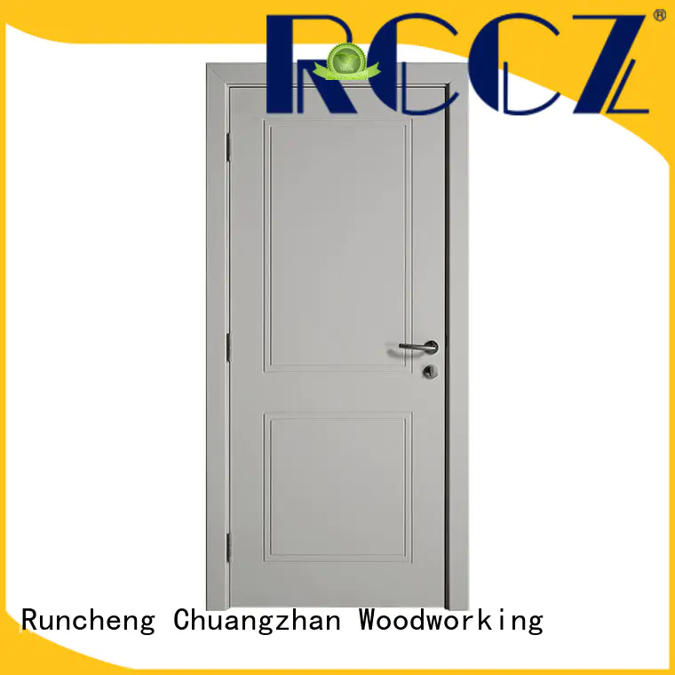 Runcheng Chuangzhan high-quality white painted internal doors Supply for offices
