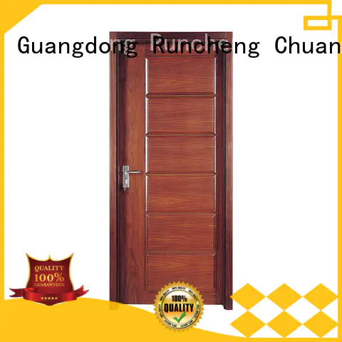 Runcheng Chuangzhan exterior wooden door Supply for indoor