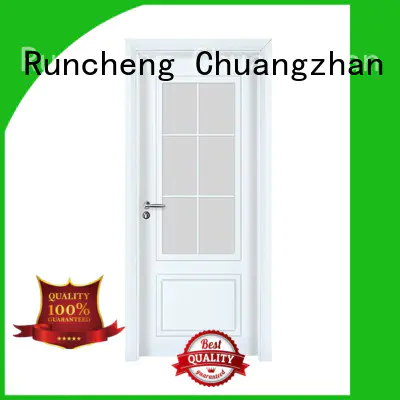 Runcheng Chuangzhan durability single wood door design Supply for villas