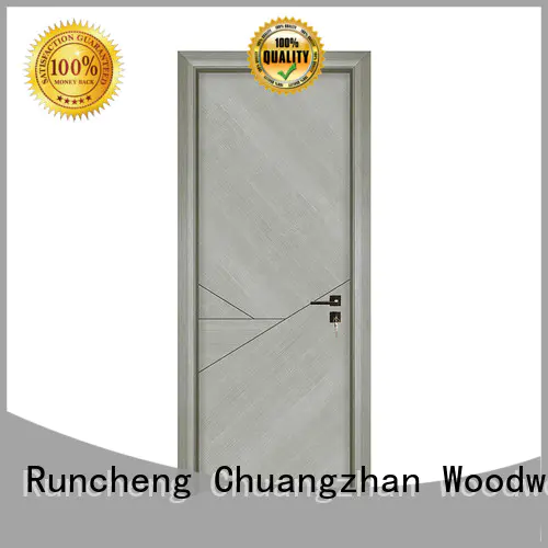 Runcheng Chuangzhan eco-friendly internal wood doors manufacturers for homes
