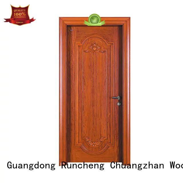 Runcheng Chuangzhan wood exterior door Suppliers for indoor