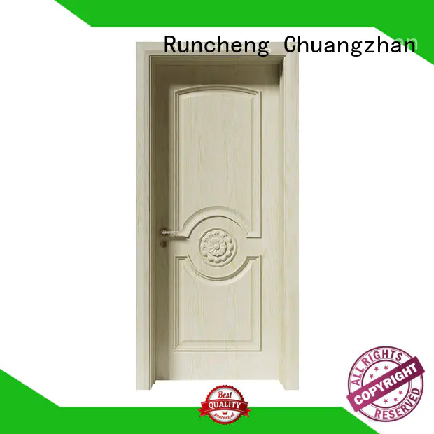 artistic wood veneer door Supply for villas