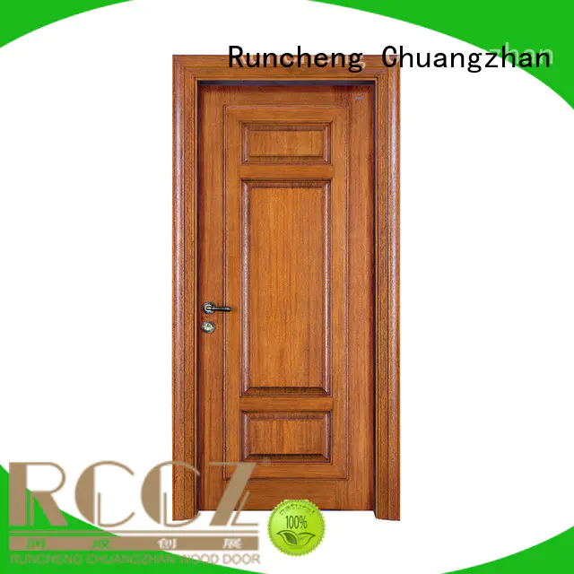 Runcheng Chuangzhan reliable exterior wood doors manufacturers for hotels