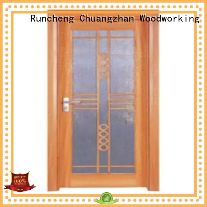 Runcheng Chuangzhan door wooden double glazed doors for business for villas