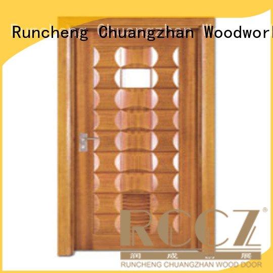 composite interior doors x0152 solid wood bathroom doors x0252 Runcheng Woodworking