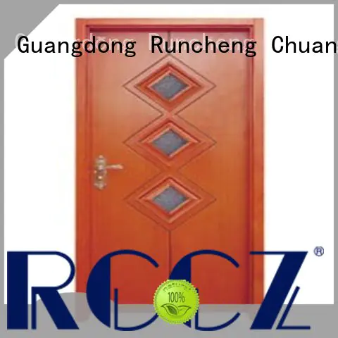 Runcheng Chuangzhan attractive white glazed interior doors Supply for hotels