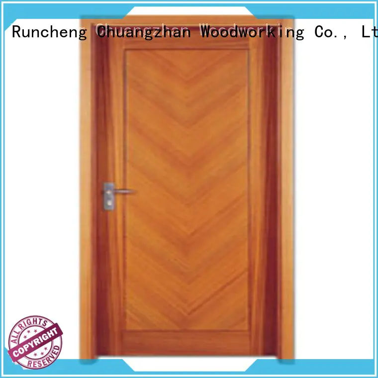 pp0033 pp0023 flush mdf interior wooden door Runcheng Woodworking