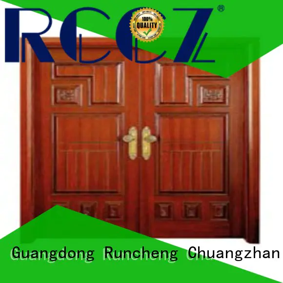 Runcheng Chuangzhan attractive double door design Suppliers for indoor
